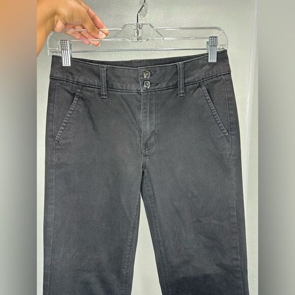 AE Next Level Artist Flare Lowe Rise Black Jean - Picture 3 of 8